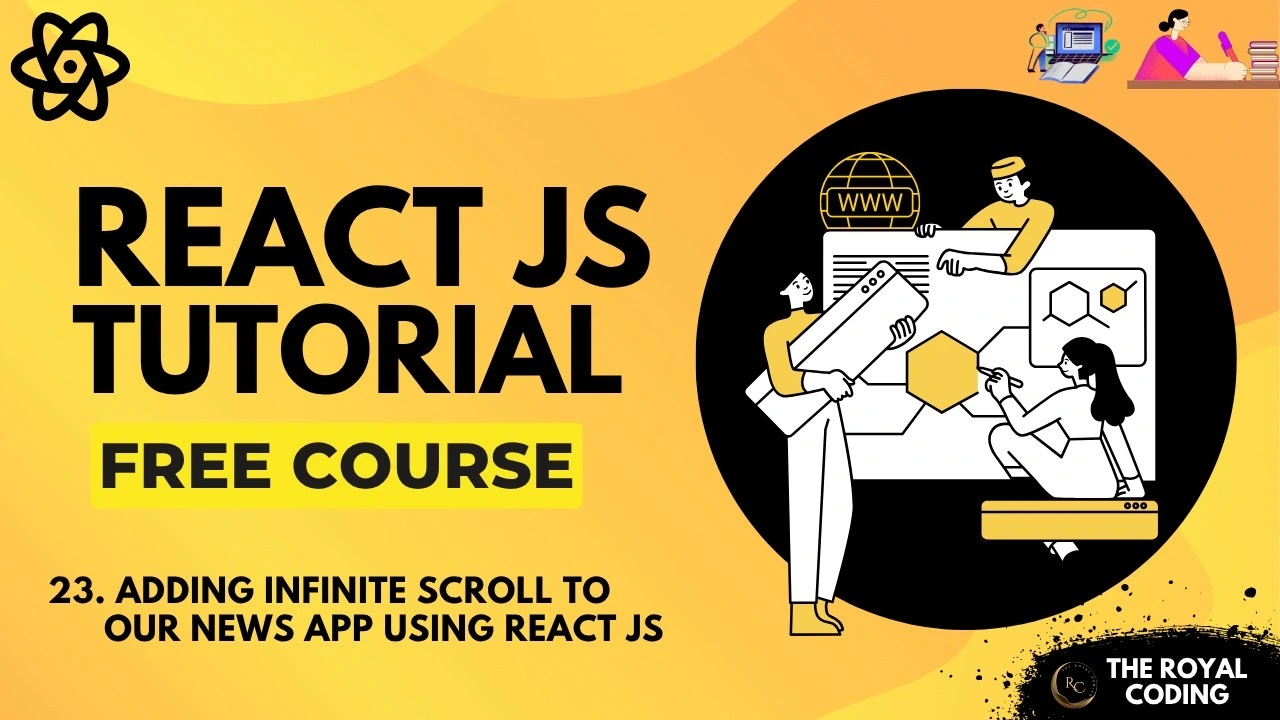 Adding Infinite Scroll to our News App - React JS Tutorial for Beginners