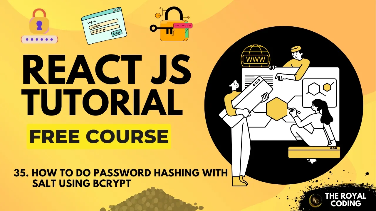 Password Hashing with Salt using Bcrypt for our CloudNoteBook App | React JS Tutorial for Beginners